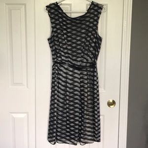 Black cocktail dress